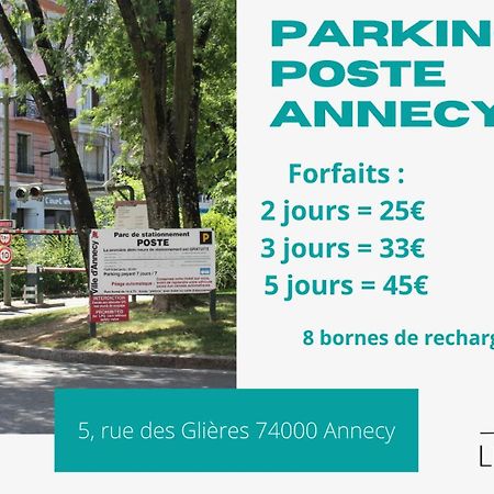 Carnot Duplex, Spacieux 3 Pieces Avec 2 Chambres Sur Les Rue Pietonnes Annecy Zewnętrze zdjęcie