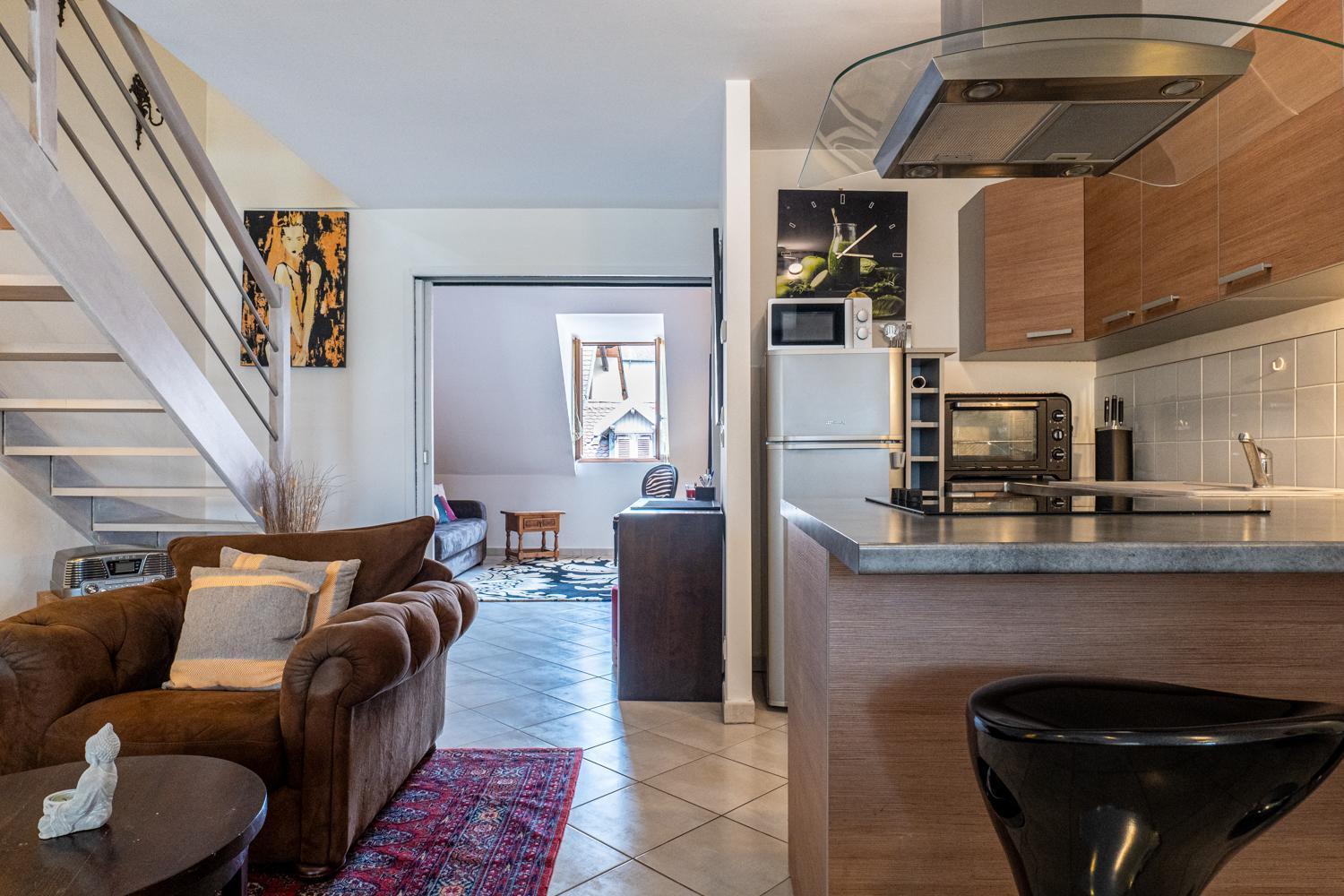 Carnot Duplex, Spacieux 3 Pieces Avec 2 Chambres Sur Les Rue Pietonnes Annecy Zewnętrze zdjęcie